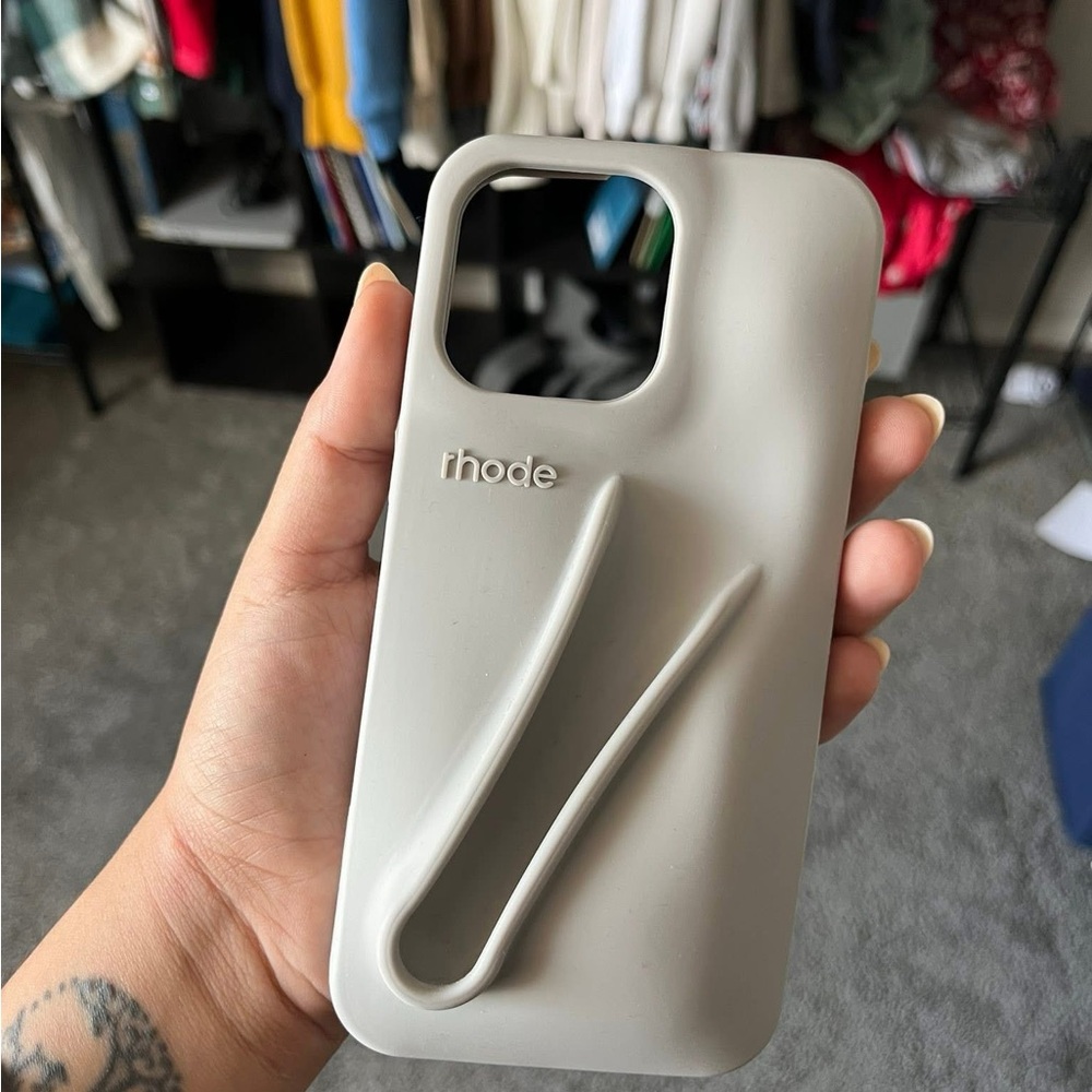 RHODE Sleek Gray Phone Case